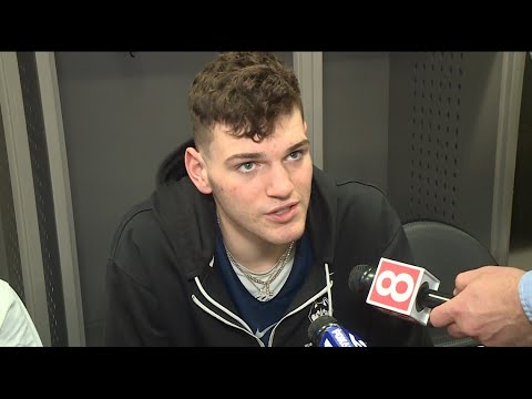 UConn's Donovan Clingan speaks ahead of Elite 8 matchup with Gonzaga | Full Interview