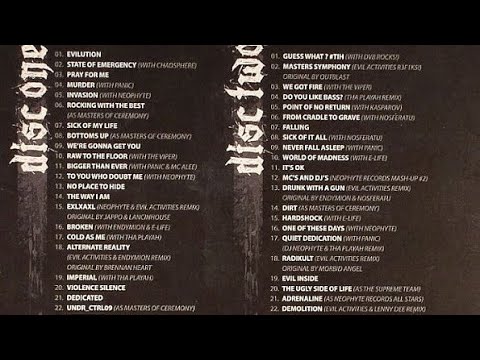 👊Evil Activities – Evil's Greatest Activities The Best Of Full Album 2CD (Hardcore Gabber Hakkuh)