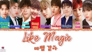 Download lagu 1The9 (원더나인) -  Like Magic (마법 같아) [Han/Rom/Eng] Lyrics (가사) mp3