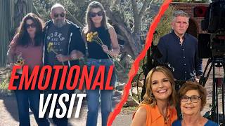 Savannah, Annie, and Tommaso visit Nancy Guthrie memorial — detained man speaks out, describes raid