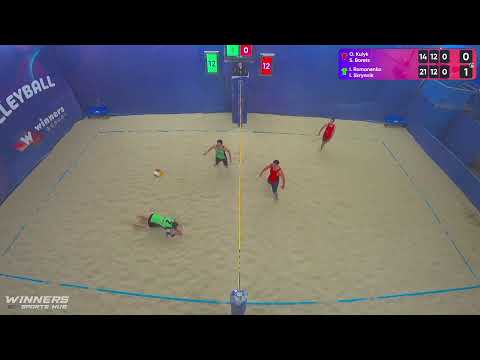 14:00 O. Kulyk / S. Borets - I. Romanenko / I. Skrynnik 14.11.2022 | Winners Beach Volleyball