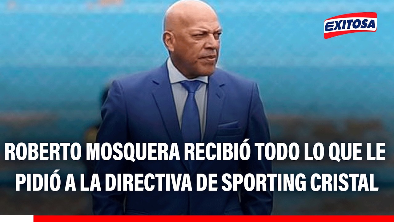 🔴🔵 Sporting Cristal le ha dado todos los jugadores que Roberto Mosquera pidió, señala J.C. Uribe