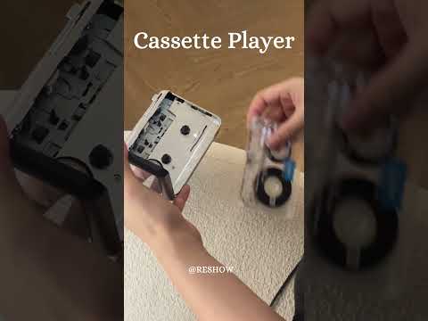 Rediscover the Joy of Music with Reshow Walkman #cassetteplayer #cassette  #enjoying #tape