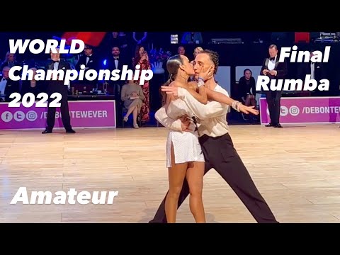 World Championship 2022 | Final Rumba | Ilya Gavrikov - Liza Semashko | WDC Amateur Latin