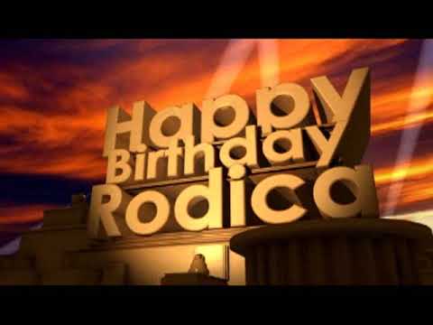 Happy Birthday Rodica