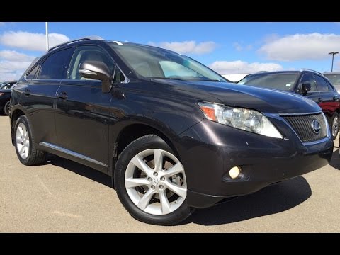 Pre Owned Grey 2010 Lexus RX 350 AWD Ultra Premium Package Review | Drayton Valley Alberta