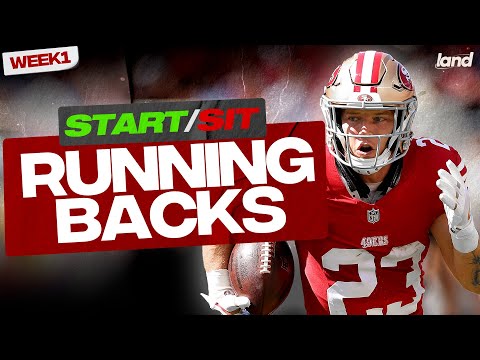 Week 1 Running Backs To START and SIT! (every matchup)