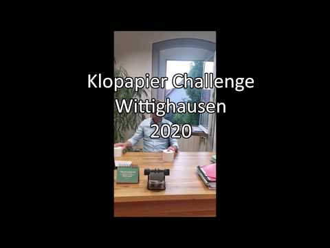 Klopapier Challenge Wittighausen 2020