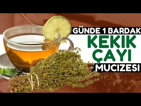 Kekik Çayı Vücudunuza Bunları Yapıyor | Kekik Çayının Faydaları Nelerdir?