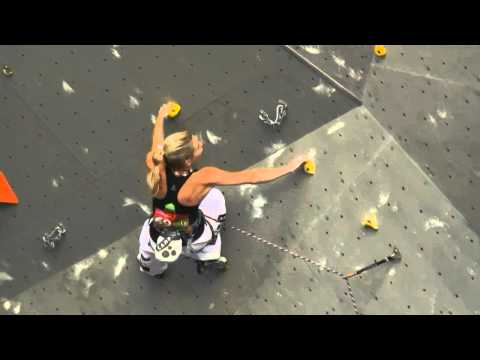 IFSC World Cup Lead Puurs 2011 - Semi Finals - Maja Vidmar & Sean McColl
