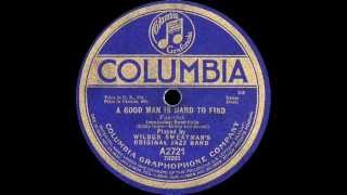 Wilbur Sweatman's Original Jazz Band: A Good Man Is Hard To Find (1919)