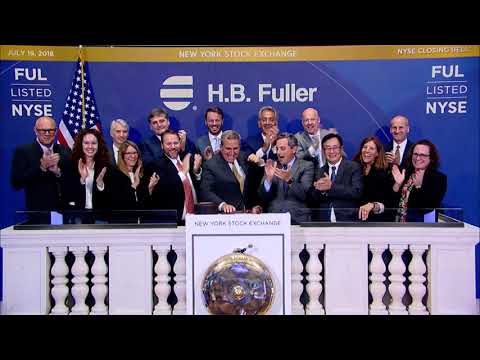 H. B. Fuller Closing Bell NYSE Video