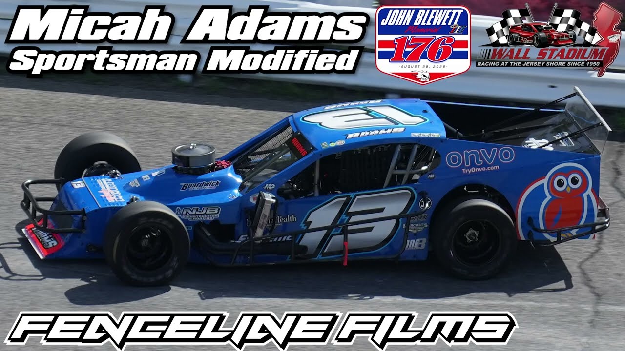 Micah Adams Sportsman Modified at John Blewett III Memorial