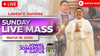 Download lagu SUNDAY FILIPINO LIVE MASS TODAY ONLINE *MARCH 15, 2026* FR. JOWEL JOMARSUS GATUS mp3