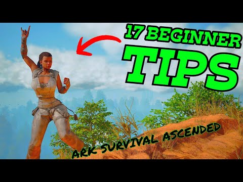 17 Beginner Tips for Ark Survival Ascended! Easy Beginners Guide for ASA!!!