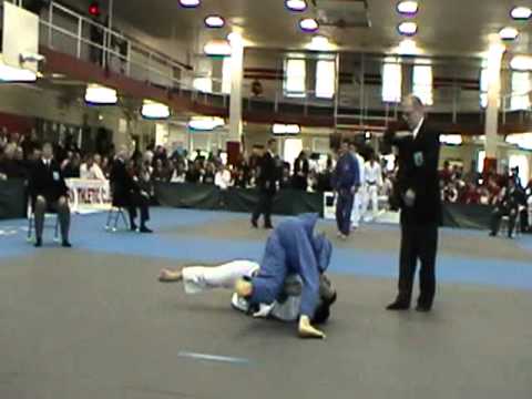 Aaron Kunihiro (USA) vs. Serguei Zamotine (CAN) New York Open 2009 -60kg