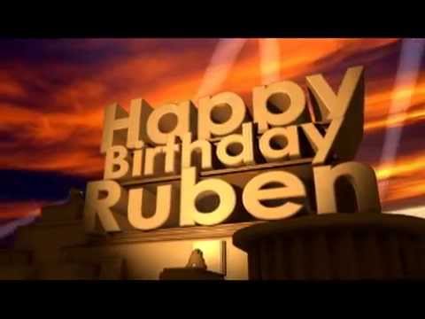 Happy Birthday Ruben