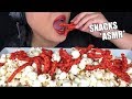 ASMR POPCORN SPICY CHIPS Crunchy Eating Sounds Yummy Snacks No Talking ASMR Phan