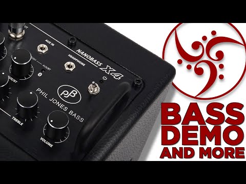 Phil Jones X4C Nanobass 35-Watt 1x4" Bass Combo in Black Bild 9