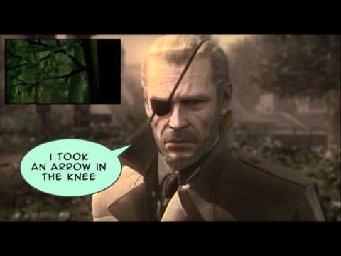 MGS 4: Big Boss used to be an adventurer, but then...