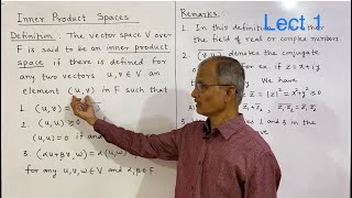 Inner Product Spaces: Definition and Examples. Lect.1 #innerproductspace #vectorspace