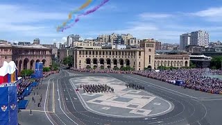 Armenia celebra su primer desfile militar en 10 años en el Día de la República