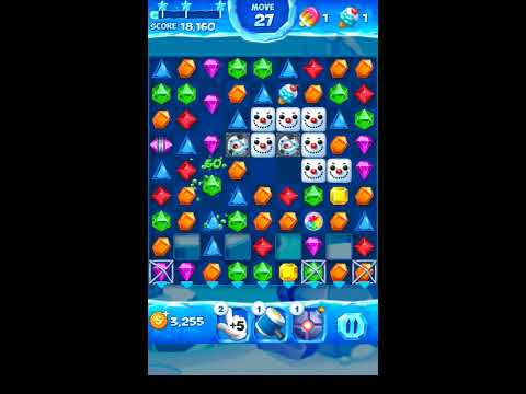 Jewel Pop Mania:Match 3 Puzzle Level 169 ( Ice Cream Town Episode ) - Walkthrough ( No Booster )