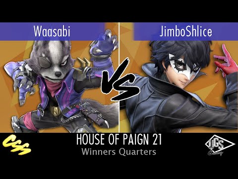 [House of Paign 21] Winners Quarters: Waasabi (Wolf, DK) vs. RAID | Jimboshlice (Joker, Chrom)