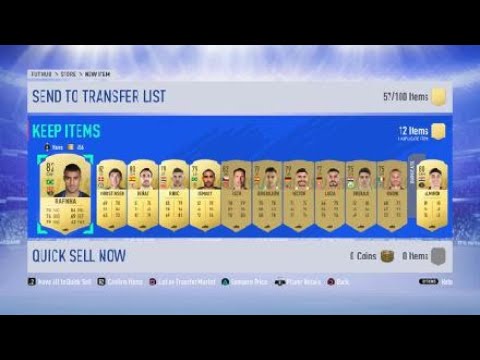 I packed a huge UCL walkout FIFA 19