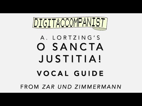 O sancta justitia (Vocal Guide) – Digital Accompaniment