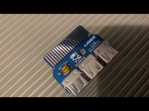 Atari ST Video Snack 4 - 3-fach USB Stromversorgung am ROM-Port
