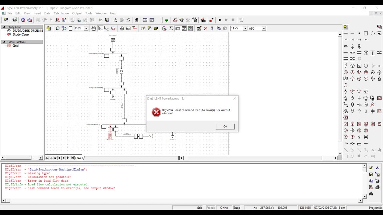 Import and Export  Projects from Digsilent