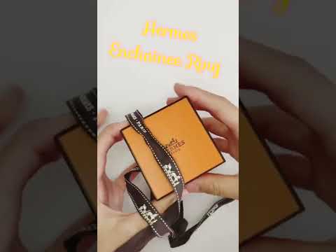 Hermes Enchainee Ring UNBOXING