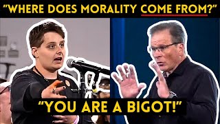 LGBTQ Student Asks TOUGH Questions To Christian (Smart Response) | HEATED Q&A
