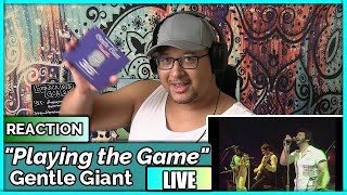 Gentle Giant- Playing the Game LIVE (REACTION &amp; REVIEW)
