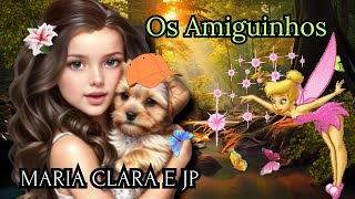 OS AMIGUINHOS MARIA CLARA E JP  EM UMA AVENTURA DIVERTIDA NA FLORESTA - HISTÓRIAS INFANTIS AUTORAIS.