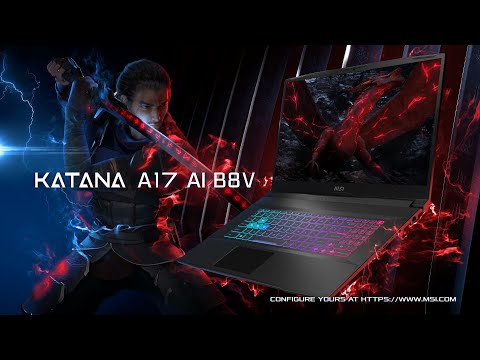 Ноутбук MSI Katana A17 AI B8VF (B8VF-1035XUA) Black