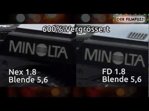 Canon 50mm 1.4 FD vs Sony 50mm 1.8 E-Mount