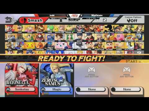 End of the Line Top 32 - AeroLink (Bayonetta) Vs. SM | LightTheLantern (ZSS). Grand Finals.