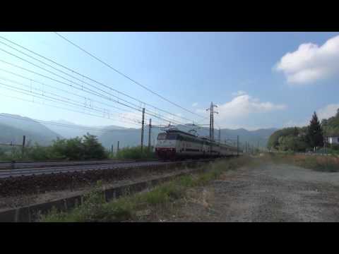 DOPPIA DI E.444R CON IC IN TRANSITO A ARQUATA SCRIVIA (AL) 15 - 7 - 2017