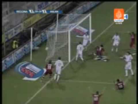 Calcio 2009 : J04 : Reggina - AC Milan : 1-2