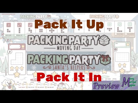 Packing Party Preview - Santa’s Helpers & Moving Day