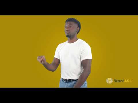 Video thumbnail: How to sign Monday in ASL