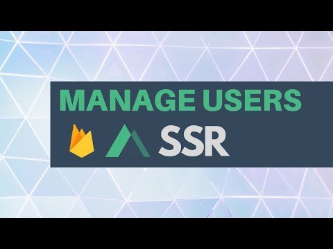 Manage users in your Nuxt SSR app with Firebase 🔥