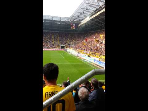 Dynamo Dresden gegen Energie Cottbus 21.04.13