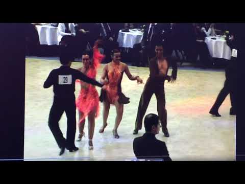 Manuel Ramírez & Júlia lopez.. WORLD CHAMPIONSHIP SENIOR I LATIN Antwerpen chacha.....