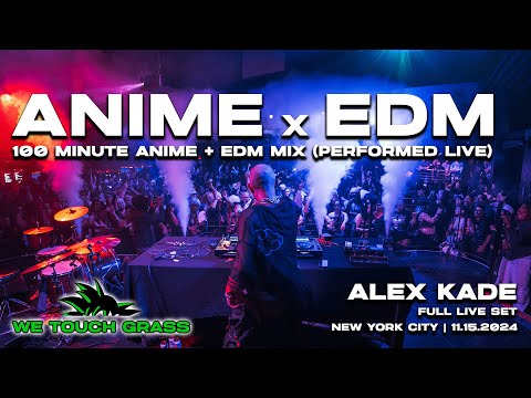 ANIME x EDM DJ set | #WeTouchGrass NYC Anime Rave | 11.15.2024 | Alex Kade