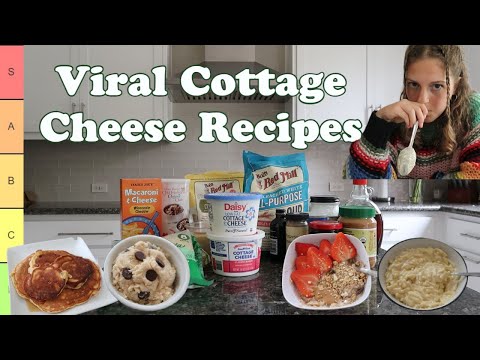 Trying Viral Cottage Cheese Recipes *so you don't have to*