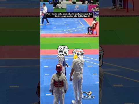 Smart Referee 2.0 😂 #taekwondo #shorts #referee