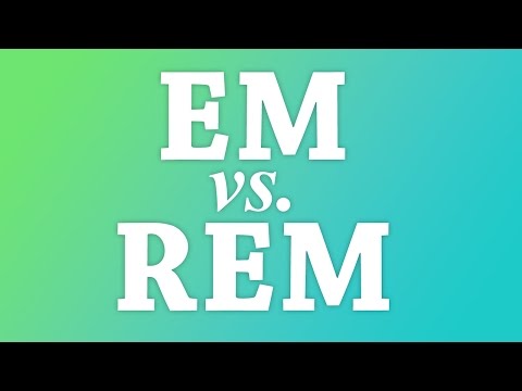 CSS em and rem explained #CSS #responsive Video